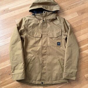 Oakley Men's Brown Hooded Performance Jacket